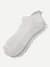 Gripper Ankle Socks - Harbor Grey Soft White L [8629]