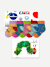 Baby Eric Carle Lightweight Calf Sock 5-Pack Gift Box & Book