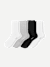 Ruffle Rib Half Calf Socks - core mix L [11254]