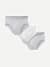 Men's Cotton Modal Blend Flyless Brief 3-Pack - Light Grey Mix L