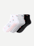 Women's Studio Gripper Quarter Sock 3-Pack - Floral Mix L