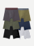 Men's Cotton Modal Blend Boxer Brief 6" 6-Pack - All Spice Pebble Mix L