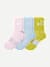 Lightweight_Performance Half_Calf - Rose_Blue_Mix L [11460]