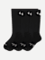 Men's Travel Compression Knee High Sock 3-Pack (15â€“20mmHg) - Black L