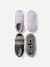 Women's Gripper Slipper 2-Pack - Black x Soft Lavender L 