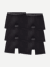 Men's Soft Flex Slim Boxer 6-Pack - Black L