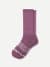 Merino Wool Blend Calf Socks - Purple Ochre L [3535]
