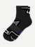 Running Quarter Socks - Black L [9270] [2025]