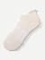 Gripper Ankle Socks - Blush Sand Soft White L [8629]
