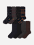 Men's Dress Calf Sock 8-Pack - Diamond Multi Mix L