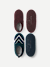 Men's Gripper Slipper 2-Pack - Burgundy x Teal Pine L