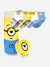 Toddler Minions X Bombas Gripper Calf Sock 4-Pack Gift Box - minion mix