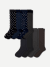 Men's Dress Over the Calf Sock 8-Pack - Nightfall Mix L