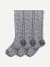 Men's Medical Grade Compression Knee High Sock 3-Pack (20-30mmHg) - Grey Heather L