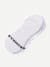 Mid-Cut No Show Socks - White L [8620]