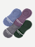 Women's Lightweight Merino Wool No Show Socks - dark elm mix L [9857]