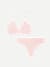 Women's Seamless Triangle Bralette + Thong - Blush