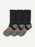 Targeted Compression Performance Calf Sock 3-Pack - Black