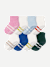 Toddler Gripper Calf Sock 8-Pack - Forest Pink Mix L