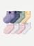 Baby Gripper Sock 8-Pack (6-12 Months) - pink blue mix L