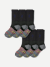 Targeted Compression Performance Calf Sock 6-Pack Black L