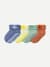 Baby Gripper Socks 4-pack (6-12 Months) - blue jade mix L [9890]