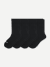 Youth Lightweight Calf 4-Pack - Black