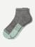 Sport Compression Ankle Socks - med grey htr L [10069]