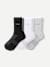 Lightweight Athletic Half Calf Socks - core mix L [9907]