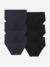 Women's Seamless High Rise Brief 6-Pack - Dark Navy Pack L