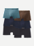 Men's Soft Flex Trunk 6-Pack - Grey Surf Navy Multi L