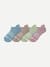 Merino Ankle - Aqua_Peony_Mix L [11408]