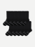 Merino Wool Blend Calf Sock 12-Pack - Ink Black L