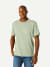 Premium Weight Pocket Crew Neck T-Shirt - Mica Sage MO1 [7248]