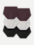 Women's Super Soft High Rise Full Brief 6-Pack - All Spice Grey Black Mix L