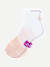 Run Quarter Socks - pink shadow L [10451]