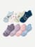 Youth Ankle Sock 8-Pack - Dinner Party Marls Mix L