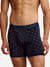 Cotton_Modal_Underwear Boxer_Brief - Midnight_Navy_Tossed_Olive_Dot MO1 [9979]