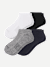 Modern Rib Ankle Sock 4-Pack - white black mix