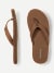 Men's Sunrise Nubuck Flip Flop - Camel Brown L2 [10928]
