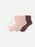 Modern Rib Quarter Socks - neutral mix L