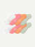 Women's Modern Rib Ankle Sock 8-Pack - mint pink mix L