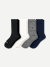 Youth Lightweight Calf Sock 4-Pack - Multi L [8992]