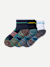 Men's Golf Quarter Sock 3-Pack - grove-wine-mix - 17