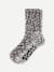 Chunky Ragg Half Calf Socks - dusty steel L [7811]