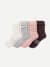 Slouch_Rib Calf - white_pink_mix L [11423]