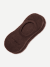 Lightweight No Show Socks Brown L
