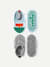 Toddler Gripper Slipper 2-Pack - Daydream Blue x Grey L