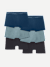 Men's Soft Flex Trunk 6-Pack - Fog Stripe Ocean Black Mix L