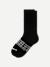 Women's Solids Calf Socks - black - 1